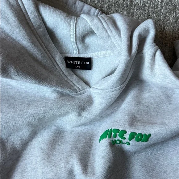 White Fox Hoodie - Picture 3 of 3